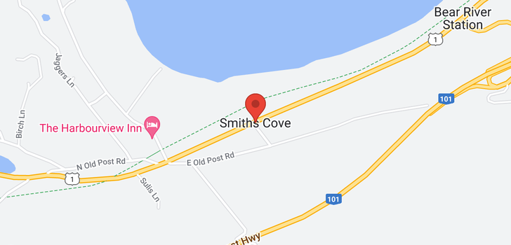 map of 56 Smiths Cove Crossroad